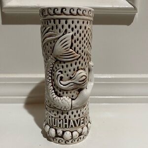 Tiki Rob RUMHAVEN Ceramic Mermaid Drinkware